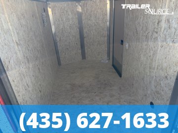 6x10 Look ST DLX Enclosed Cargo Trailer - 6'6" Interior - 3.5K GVWR 16" Cross Member Upgrade, Black Out Package