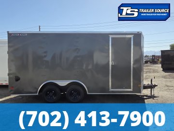 8.5x16 Wells Cargo Fast Trac Deluxe Enclosed Cargo Trailer - 7'0" Interior - 7K GVWR - Dovetail