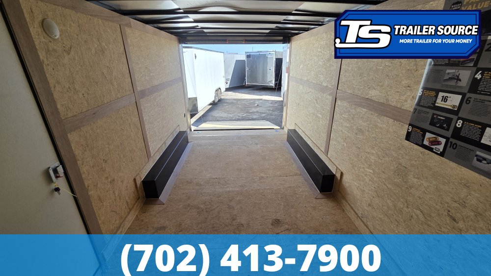 8.5x16 Wells Cargo Fast Trac Deluxe Enclosed Cargo Trailer - 7'0" Interior - 7K GVWR - Dovetail