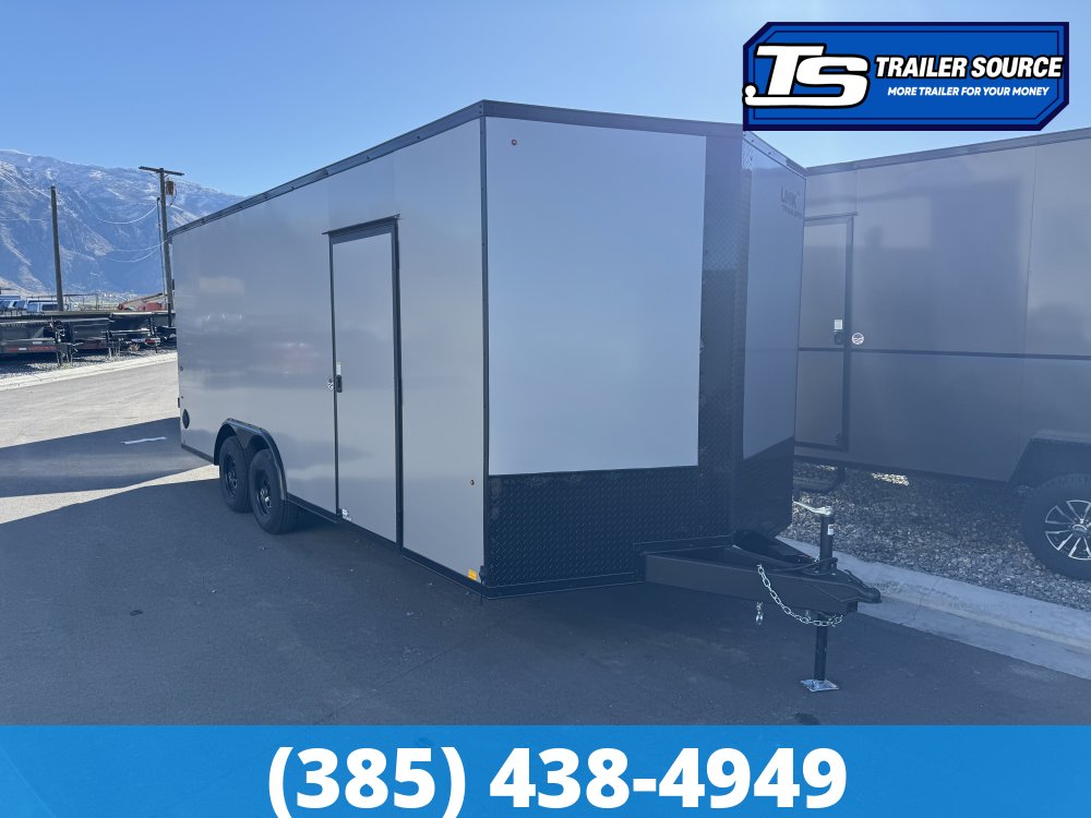 8.5x20 Look ST DLX Enclosed Cargo Trailer - 7'0" Interior - 10K GVWR - .080 PolyCor, Black Out Package, Rear Spoiler w/ Load Lights