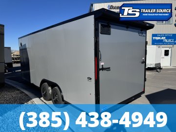 8.5x20 Look ST DLX Enclosed Cargo Trailer - 7'0" Interior - 10K GVWR - .080 PolyCor, Black Out Package, Rear Spoiler w/ Load Lights