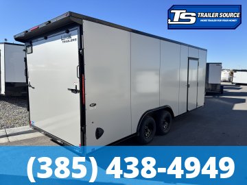 8.5x20 Look ST DLX Enclosed Cargo Trailer - 7'0" Interior - 10K GVWR - .080 PolyCor, Black Out Package, Rear Spoiler w/ Load Lights