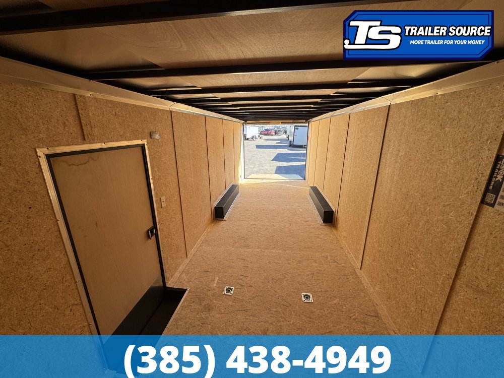 8.5x20 Look ST DLX Enclosed Cargo Trailer - 7'0" Interior - 10K GVWR - .080 PolyCor, Black Out Package, Rear Spoiler w/ Load Lights