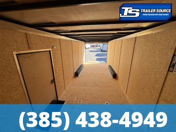 8.5x20 Look ST DLX Enclosed Cargo Trailer - 7'0" Interior - 10K GVWR - .080 PolyCor, Black Out Package, Rear Spoiler w/ Load Lights