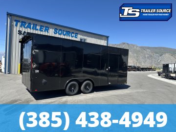 8.5x20 Look ST DLX Enclosed Cargo Trailer - 7'0" Interior - 10K GVWR - .080 PolyCor, Black Out Package, Rear Spoiler w/ Load Lights