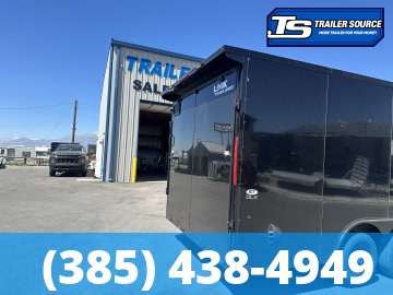 8.5x20 Look ST DLX Enclosed Cargo Trailer - 7'0" Interior - 10K GVWR - .080 PolyCor, Black Out Package, Rear Spoiler w/ Load Lights