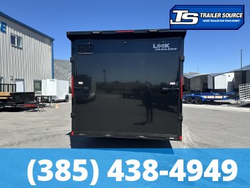 8.5x20 Look ST DLX Enclosed Cargo Trailer - 7'0" Interior - 10K GVWR - .080 PolyCor, Black Out Package, Rear Spoiler w/ Load Lights