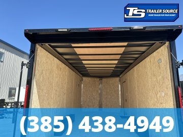 8.5x20 Look ST DLX Enclosed Cargo Trailer - 7'0" Interior - 10K GVWR - .080 PolyCor, Black Out Package, Rear Spoiler w/ Load Lights