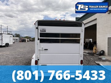 6.5x14 S and H Trailers 2 Horse Trailer - 7K GVWR -