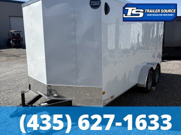 7x14 Wells Cargo FastTrac Enclosed Cargo Trailer - 6'6" Interior - 7K GVWR -