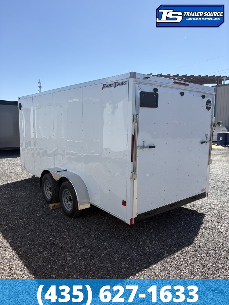 7x14 Wells Cargo FastTrac Enclosed Cargo Trailer - 6'6" Interior - 7K GVWR -