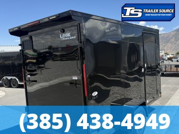 6x12 Look ST DLX Enclosed Cargo Trailer - 6'6" Interior - 3.5K GVWR - .080 PolyCor, Alloy Wheels, Black Out Package, Rear Spoiler w/ Load Lights