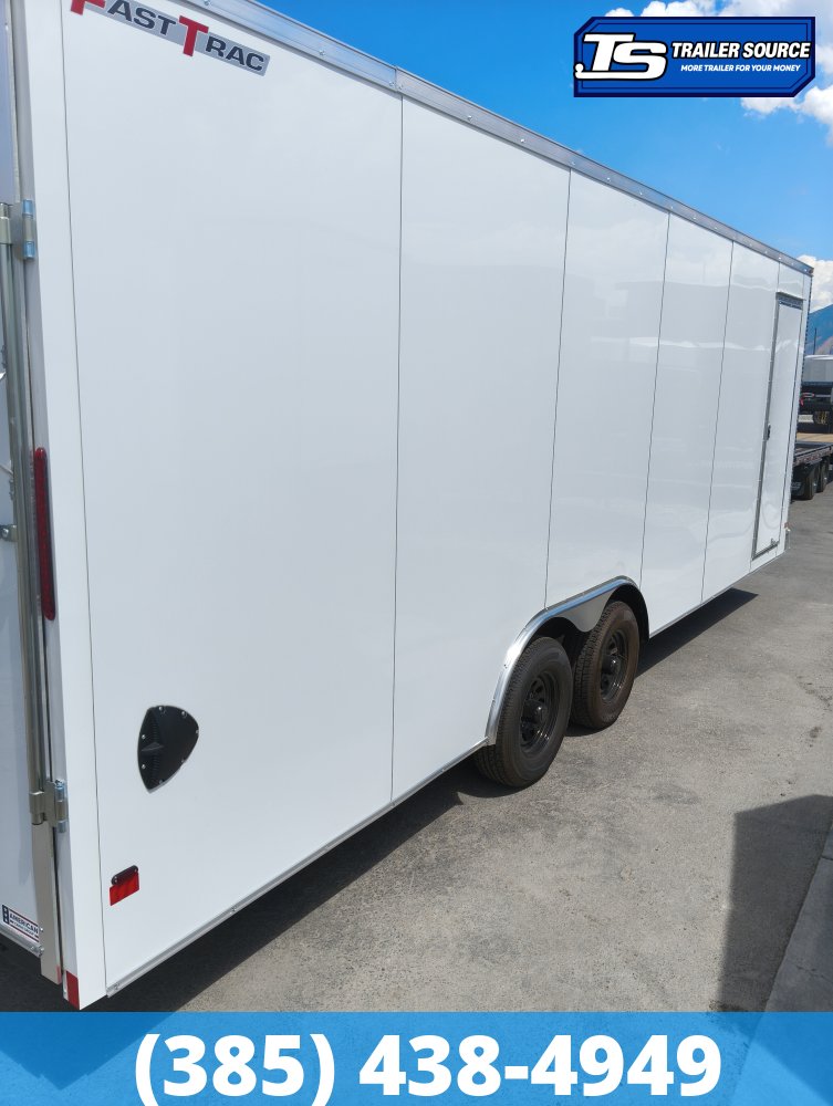 8.5x24 Wells Cargo Fast Trac Deluxe Enclosed Cargo Trailer - 7'6" Interior - 10K GVWR - .080 PolyCor