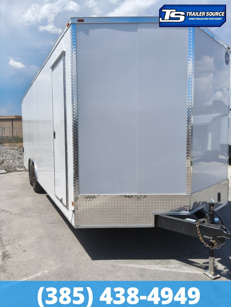 8.5x24 Wells Cargo Fast Trac Deluxe Enclosed Cargo Trailer - 7'6" Interior - 10K GVWR - .080 PolyCor