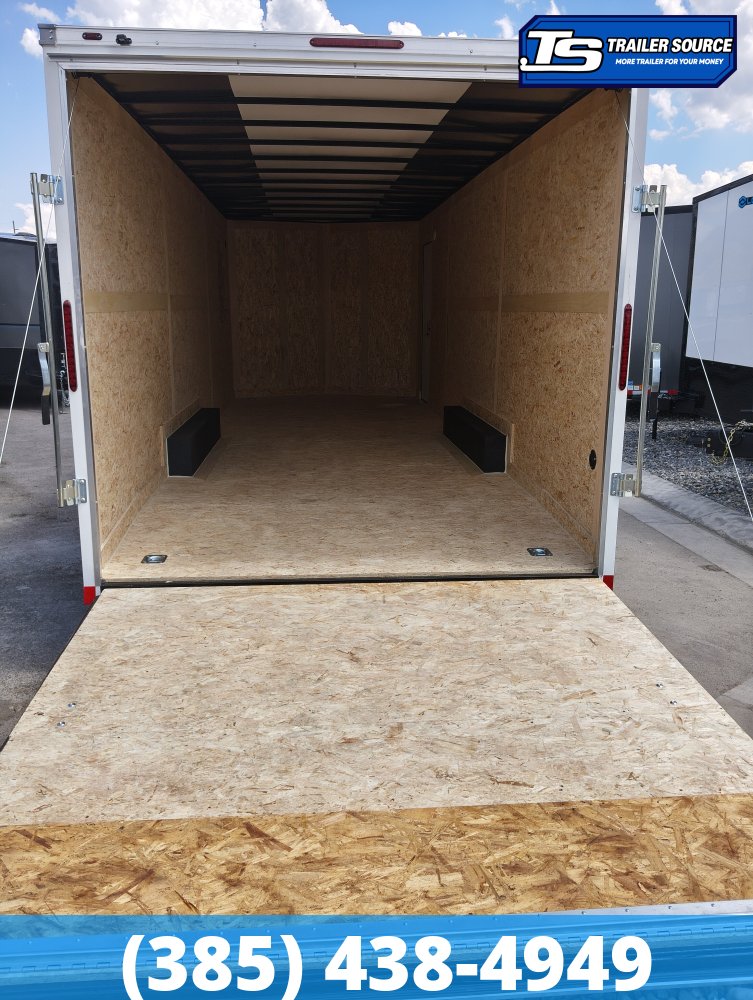 8.5x24 Wells Cargo Fast Trac Deluxe Enclosed Cargo Trailer - 7'6" Interior - 10K GVWR - .080 PolyCor