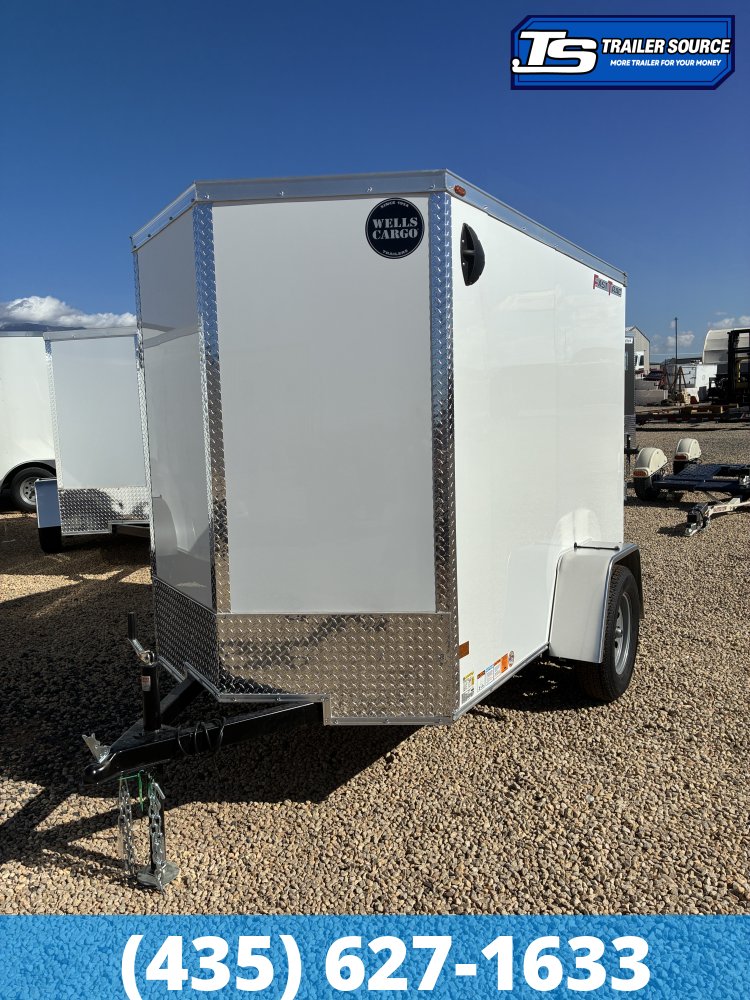 5x8 Wells Cargo Fast Trac Deluxe Enclosed Cargo