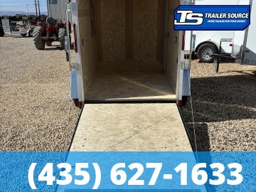 5x8 Wells Cargo Fast Trac Deluxe Enclosed Cargo Trailer - 6'0" Interior - 3.5K GVWR - .080 PolyCor, Ramp Door, Side Door