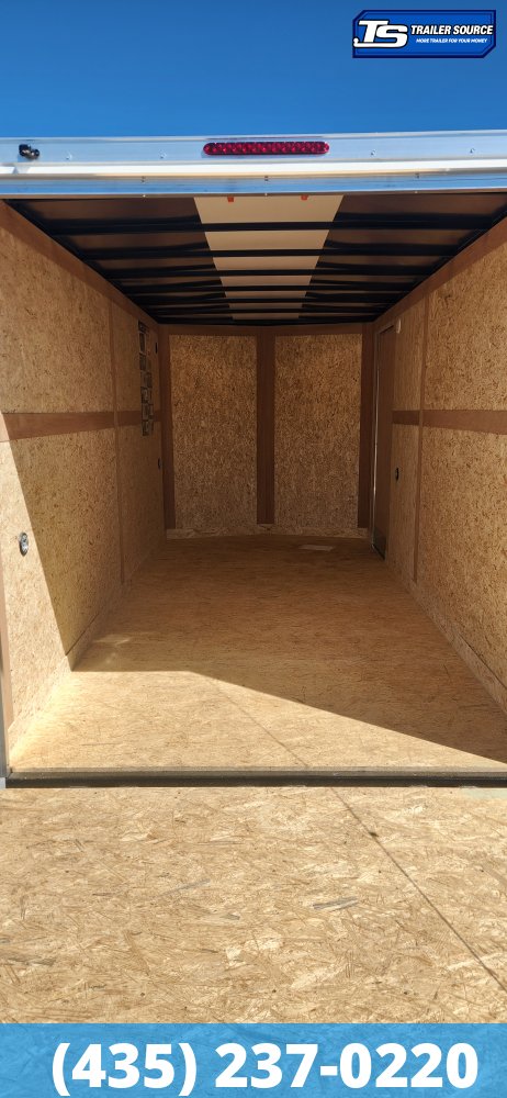 7x16 American Hauler Arrow Enclosed Cargo Trailer - 7'0" Interior - 7K GVWR - .080 PolyCor