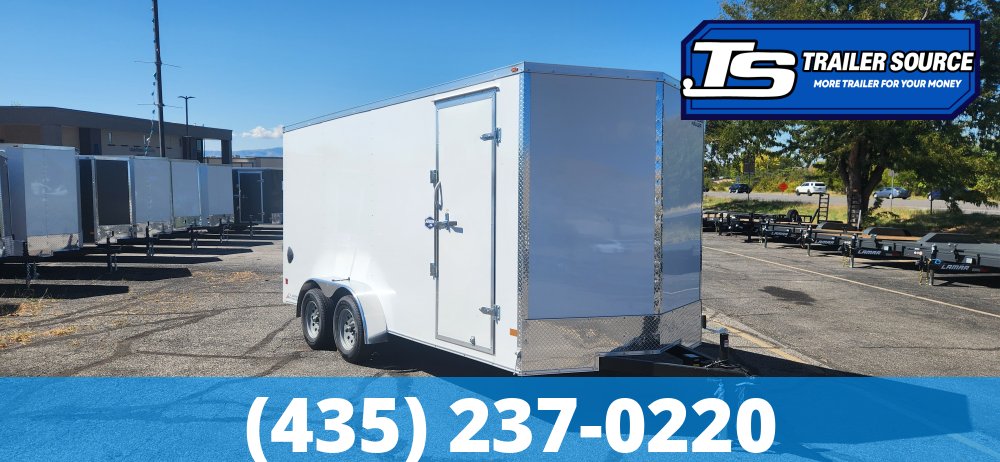 7x16 American Hauler Arrow Enclosed Cargo Trailer - 7'0" Interior - 7K GVWR - .080 PolyCor