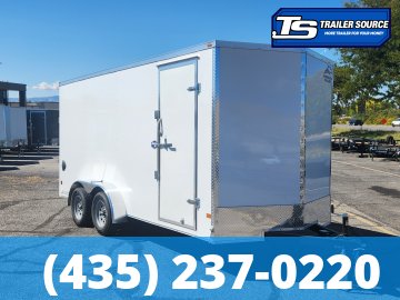 7x16 American Hauler Arrow Enclosed Cargo Trailer - 7'0" Interior - 7K GVWR - .080 PolyCor