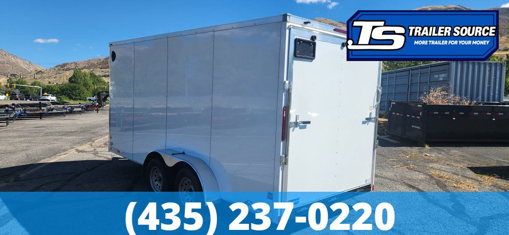 7x16 American Hauler Arrow Enclosed Cargo Trailer - 7'0" Interior - 7K GVWR - .080 PolyCor