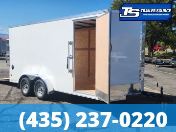 7x16 American Hauler Arrow Enclosed Cargo Trailer - 7'0" Interior - 7K GVWR - .080 PolyCor