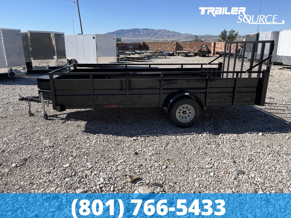 7x14 Echo Single Axle Landscape