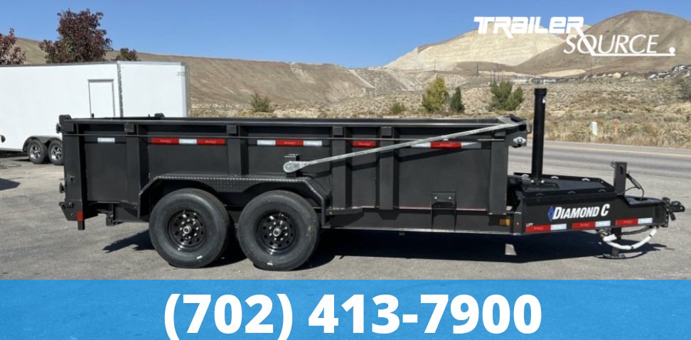 7x14 Diamond C LPT 15K 32" Sides Dump