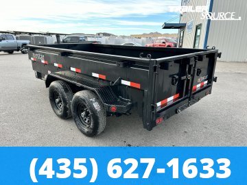 6x12 Norstar Iron Bull DXB 24" Sides 10K Dump Trailer