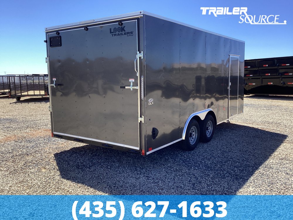 8.5x18 Look ST DLX 7'0" Interior 10K Tandem Axle Enclosed Cargo