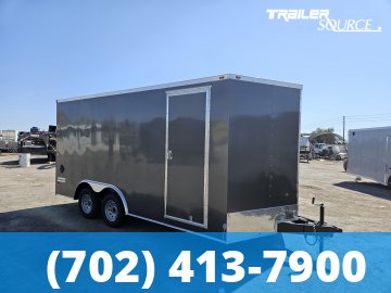 8.5x16 Haulmark Passport 7'0" Interior 7K Tandem Axle Enclosed Cargo Trailer