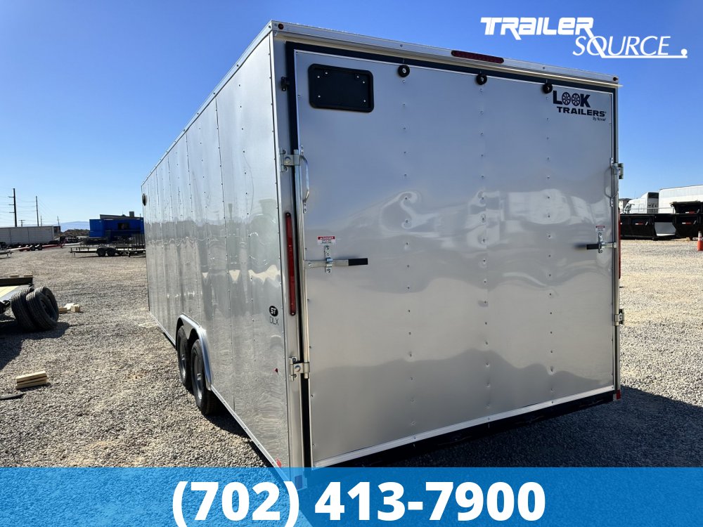 8.5x24 Look ST DLX 7'0" Interior 10K Tandem Axle Enclosed Cargo