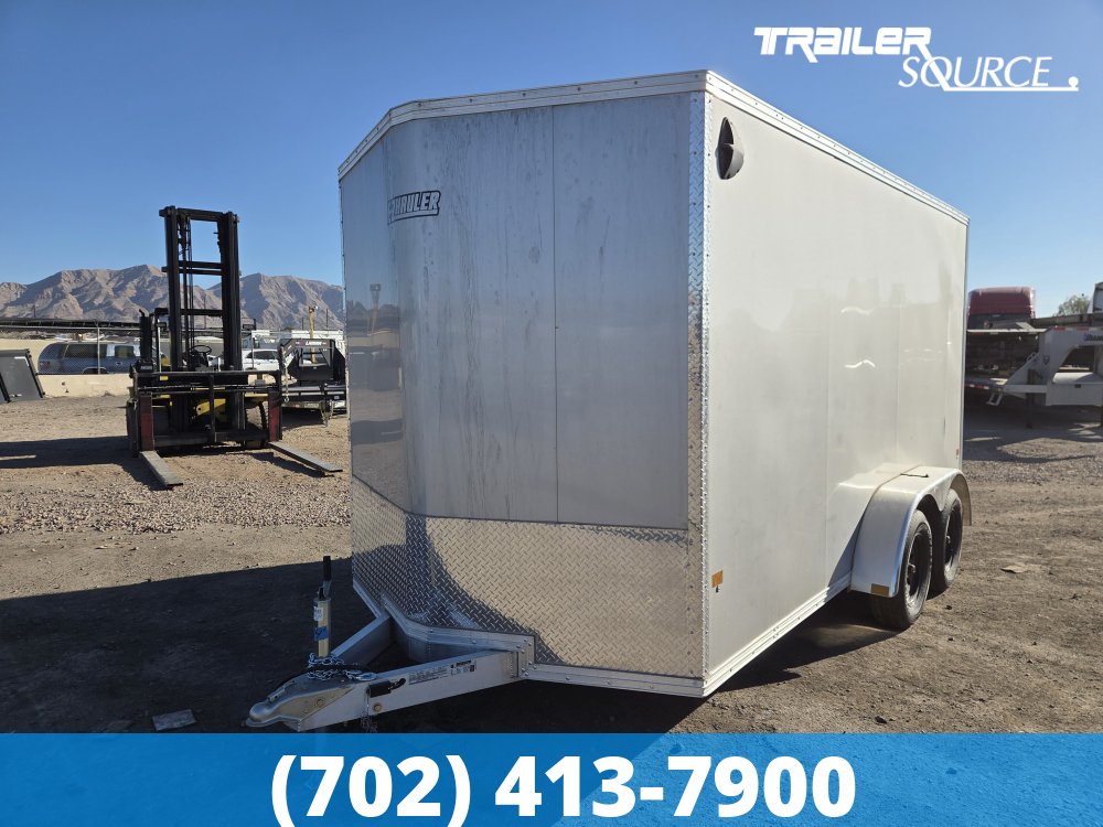 Scratch and Dent 7x14 Alcom XLT Enclosed Cargo Enclosed Cargo