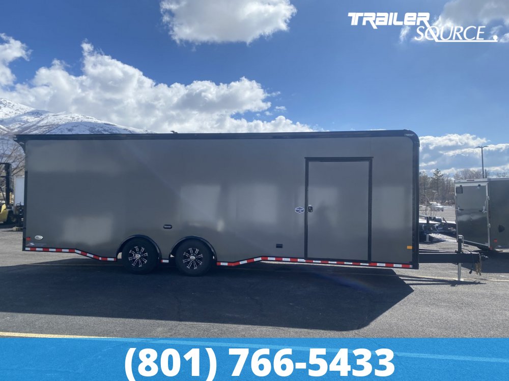 8.5x28 American Hauler Silver Hawk 7'10" Interior Enclosed Car Hauler