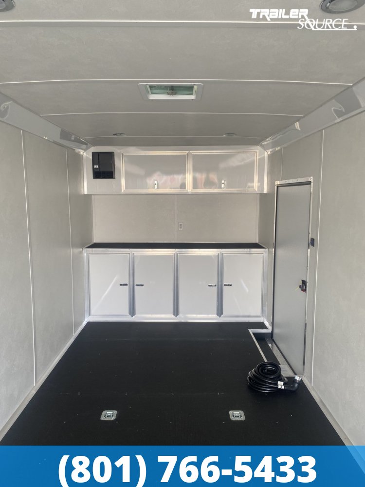 8.5x28 American Hauler Silver Hawk 7'10" Interior Enclosed Car Hauler