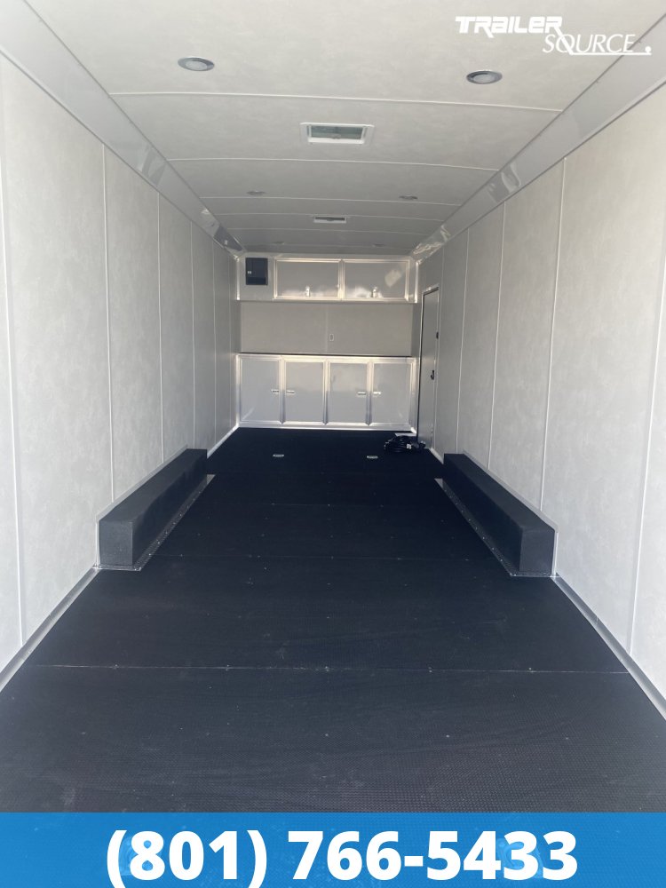 8.5x28 American Hauler Silver Hawk 7'10" Interior Enclosed Car Hauler