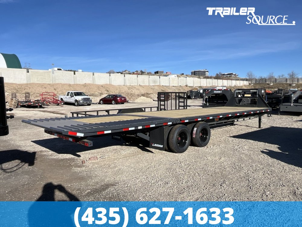 8.5x32 Lamar FD Gooseneck Hydraulic Dovetail 12k axles 25.9K