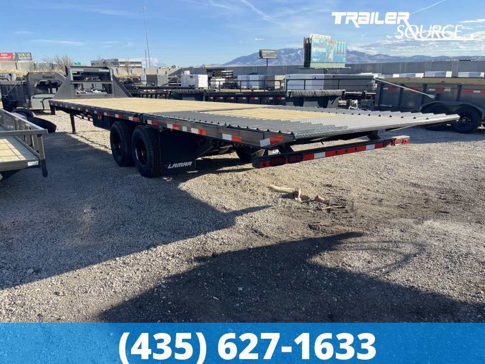 8.5x32 Lamar FD Gooseneck Hydraulic Dovetail 12k axles 25.9K