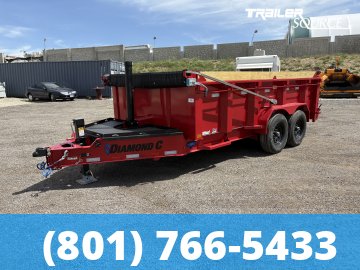 7x14 Diamond C LPT Telescopic Dump 15K 32" Sides Dump