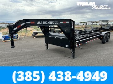 7x20 Iron Bull DBG Gooseneck Roll Off Dumpster 16K Utility