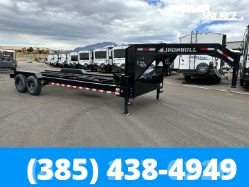 7x20 IronBull DBG Gooseneck Roll Off Dumpster 16K Utility