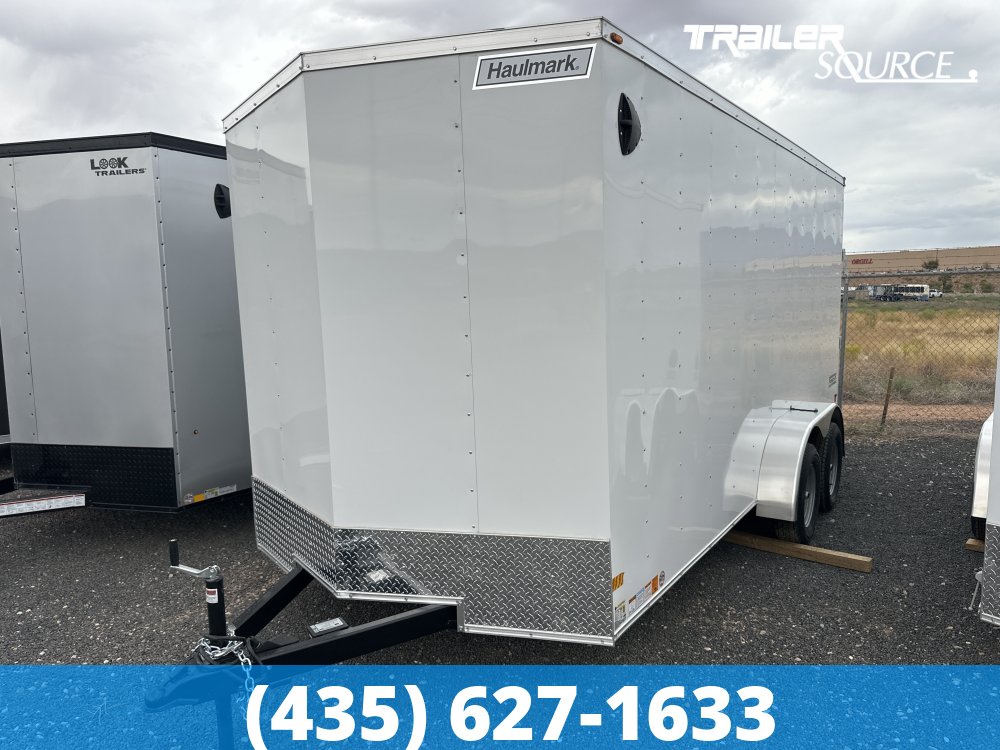 7x16 Haulmark Passport 7'0" Interior 7K Tandem Axle Enclosed Cargo Trailer