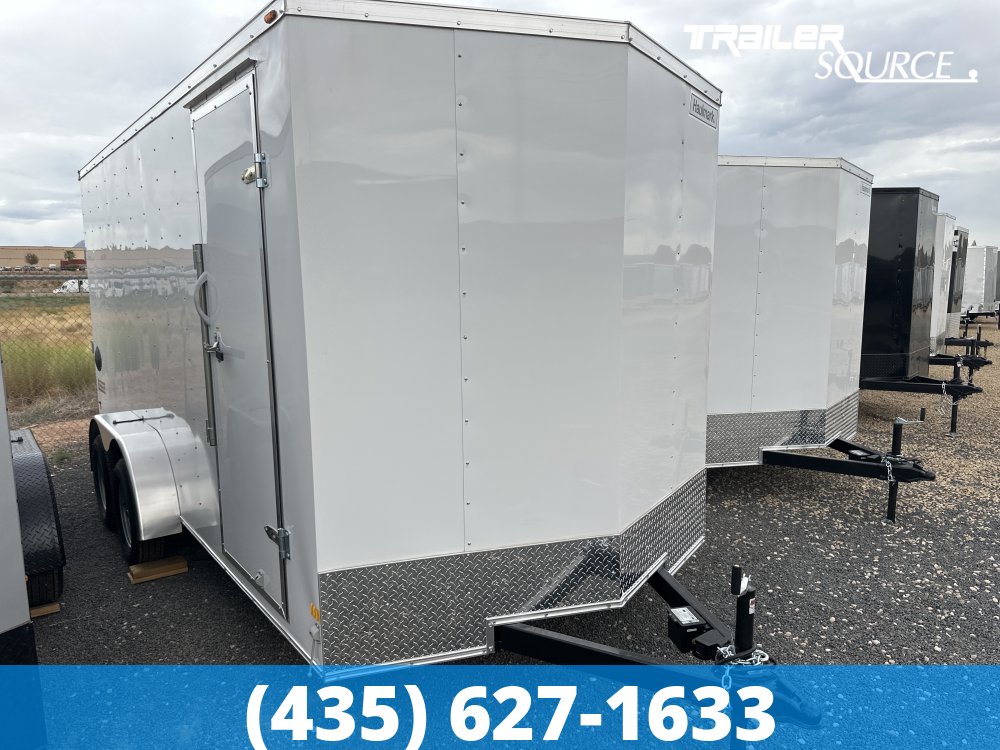 7x16 Haulmark Passport 7'0" Interior 7K Tandem Axle Enclosed Cargo Trailer