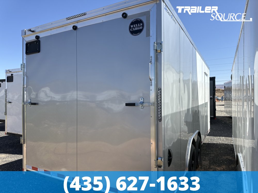 8.5x20 Wells Cargo Road Force 7'6" Interior 12K Tandem Axle Enclosed Cargo