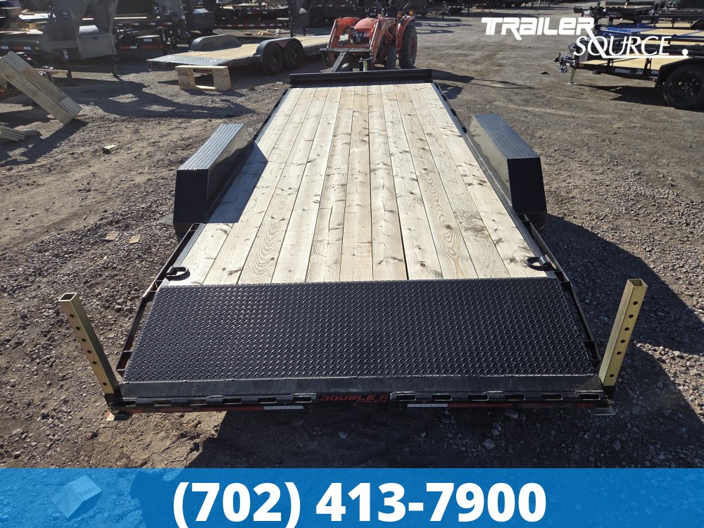 7x20 Double A Pro Series CH Flatbed Car Hauler