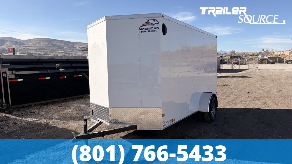 6x10 American Hauler Arrow Single Axle Enclosed Cargo