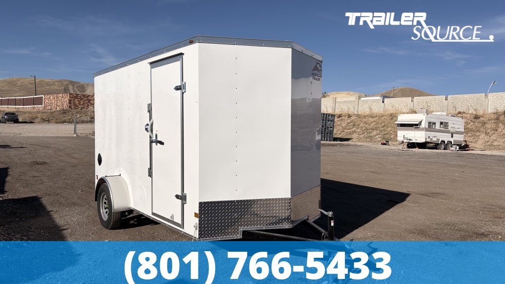 6x10 American Hauler Arrow Single Axle Enclosed Cargo