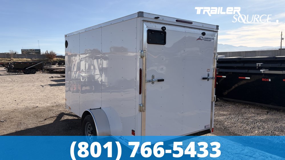 6x10 American Hauler Arrow Single Axle Enclosed Cargo