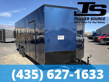 8.5x20 Look ST DLX Enclosed Cargo Trailer - 7'0" Interior - 10K GVWR Alloy Wheels, Black Out Package