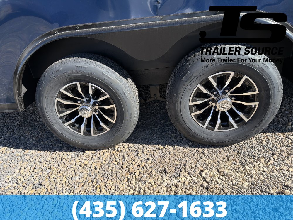 8.5x20 Look ST DLX Enclosed Cargo Trailer - 7'0" Interior - 10K GVWR Alloy Wheels, Black Out Package